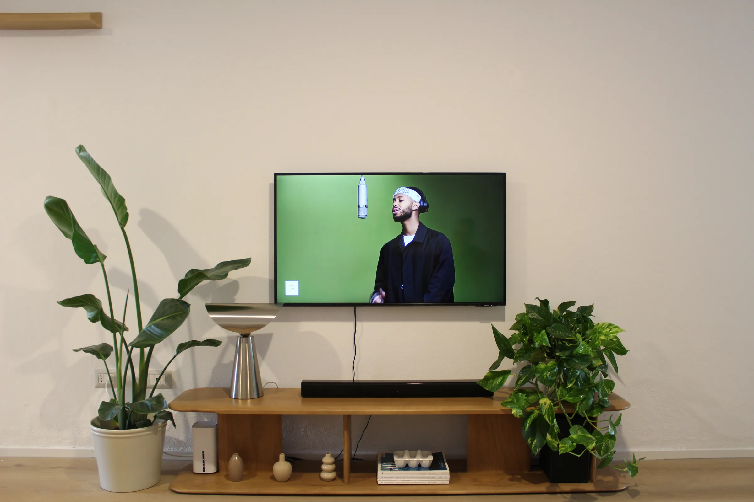 Smart TV in the living room